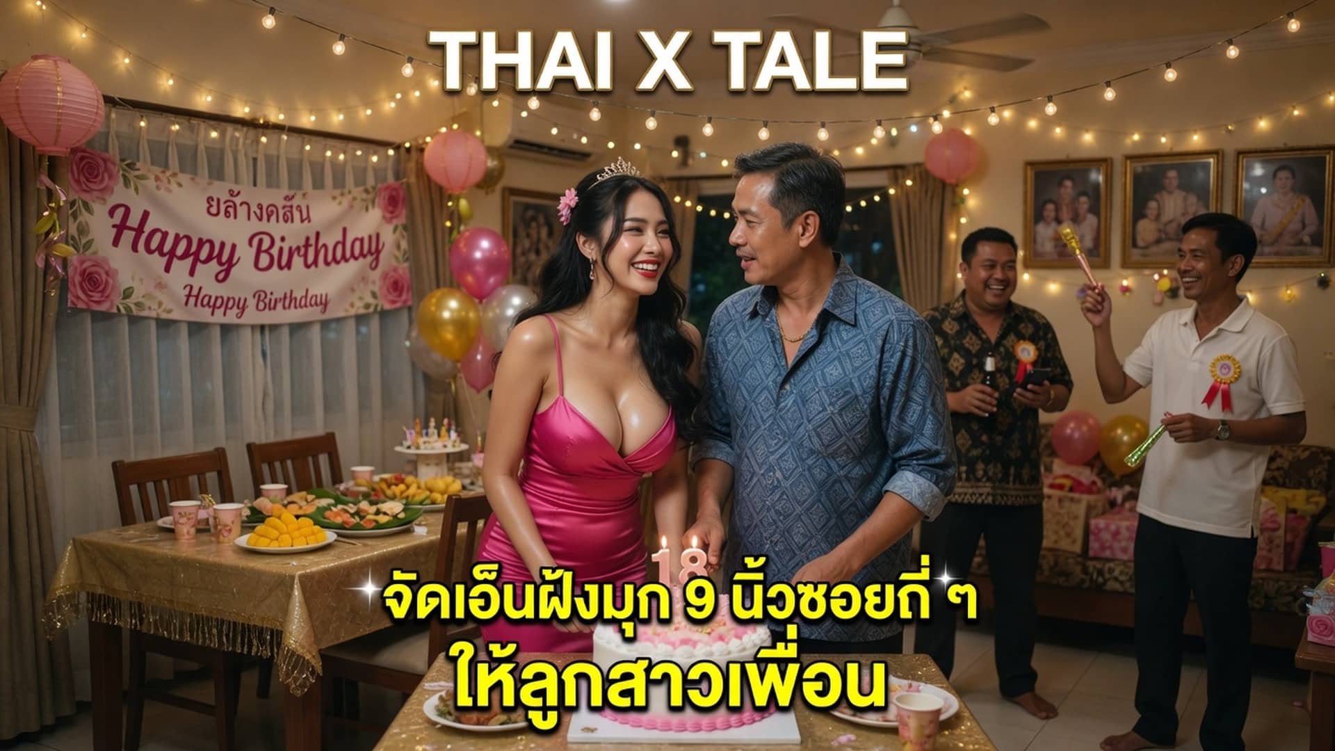 ຈັດເອັນຝັງມຸກ 9 ນິ້ວຊອຍຖີໆ ໃຫ້ລູກສາວເພື່ອນ