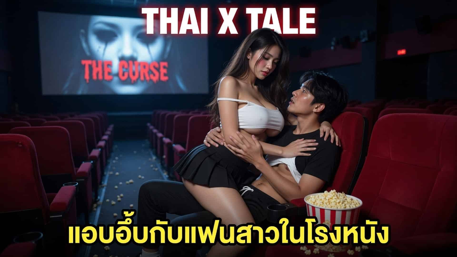 ແອບເຢັດກັບແຟນສາວໃນໂຮງໜັງ